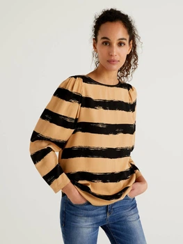 Блузка жіноча United Colors of Benetton 5FYQ5QCN5-73B XS Бежева (8300898373821)