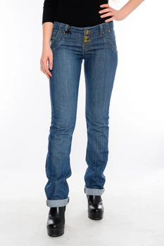 Джинсы OMAT jeans 9467-627 W 26 Синие
