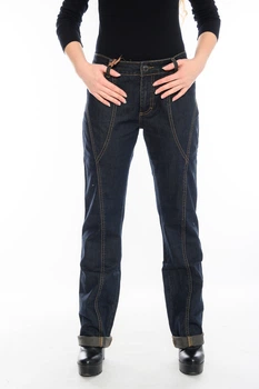 Джинсы большого размера Omat jeans 9381-575 W 34 Темно-синие