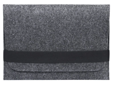 Чехол для ноутбука Gmakin для Macbook Pro 14 темно-серый, горизонтальный, на резин (GM14-14)