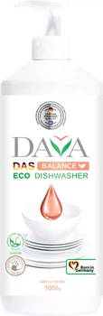Екологічний засіб для миття посуду Dava Balance з гліцерином 1 кг (4260637724373)