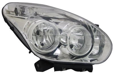 Фара Fiat Doblo II (дорестайл) 2010 - 2015 / Opel Combo D 2011 - 2018 (Фіат Добло II (дорестайл) 2010 - 2015 / Опель Комбо Д 2011 - 2018), права, електр., хром, з коректором, (TYC)