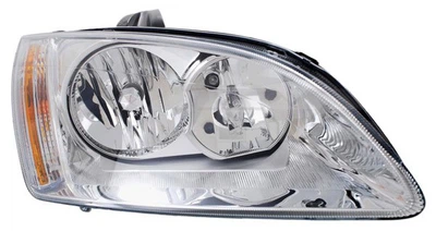 Фара Ford Focus II (дорестайл) 2005 - 2008 (Форд Фокус II (дорестайл) 2005 - 2008), права, електр., хром, без коректора, (TYC)