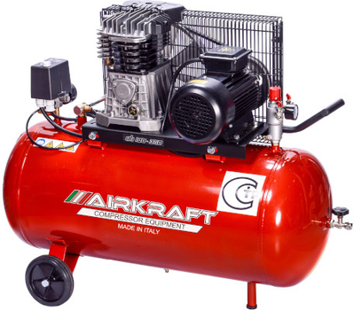 Компрессор воздушный Airkraft AK100-360T-380-ITALY 100 л
