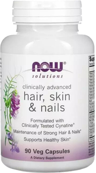 Витаминно-минеральный комплекс Now Foods Hair Skin Nails 90 Вегетарианских капсул (733739033734)