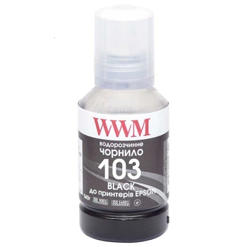 Чорнило для EPSON 103 INK SET WWM 103 Black 140г E103B