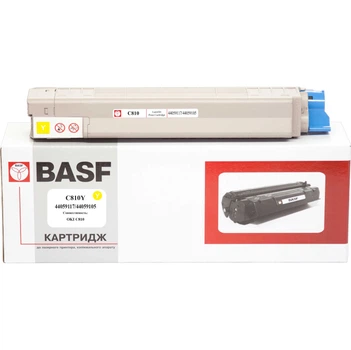 Картридж для OKI C 810 BASF 44059117/44059105 Yellow BASF-KT-C810Y