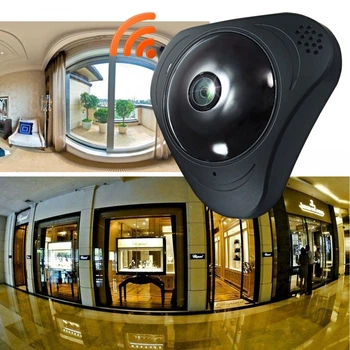 3D панорамна IP-камера CAD 3630 відеоспостереження 360 градусів WI-FI Full HD
