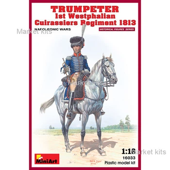 Трубач 1-го Вестфальского Кирасирского Полка 1813 г 1:16 MINIART (MA16033)
