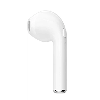 Бездротова Bluetooth Гарнітура IFans i7R v4.2+DER (один навушник) White