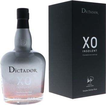 Ром Dictador XO Insolent у подарунковій упаковці 0.7 л 40% (7707284029200)