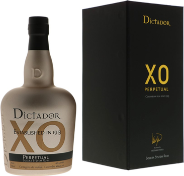 Ром Dictador XO Perpetual у подарунковій упаковці 0.7 л 40% (7707284029224)