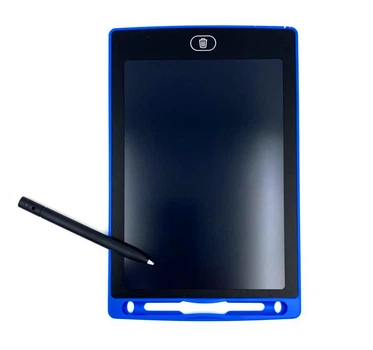 Графический LCD планшет для рисования Writing Tablet 24x16 см Цифровая электронная доска 10 дюймов Синий