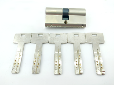 Цилиндр Abus Compact M12R 80 мм (40х40) ключ/ключ