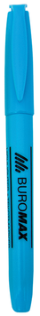 Набір текстових маркерів круглих Buromax 2-4 мм 12 шт. Синій (BM.8903-02)