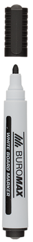 Набор маркеров для сухостираемых досок Buromax 2-4 мм 12 шт Черный (BM.8800-01)