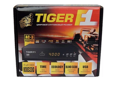 Ресивер Tiger F1 HD спутниковый тюнер DVB-S/S2