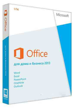 MS Office 2013 Home and Business 32-bit/x64 Russian OEM (T5D-01870)