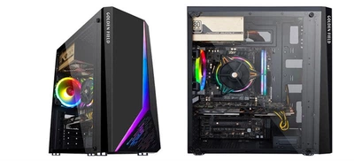 Корпус Golden Field Phantom XH8 Black 500W