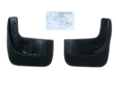 Брызговики Skoda Roomster 2006- передние L.Locker