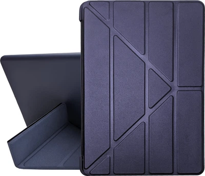 Чехол OrigamiCase для iPad 9.7 Air / Air 2 / 2017 / 2018 Накладка с ТермоЭффектом Dark Blue (19310)