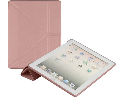 Чехол OrigamiCase для iPad 9.7 Air / Air 2 / 2017 / 2018 Накладка с ТермоЭффектом Rose Gold (17208)