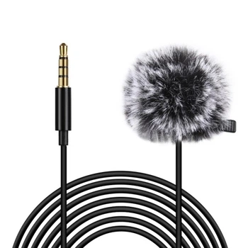 Микрофон петличка Puluz PU3046 6м (3.5mm)