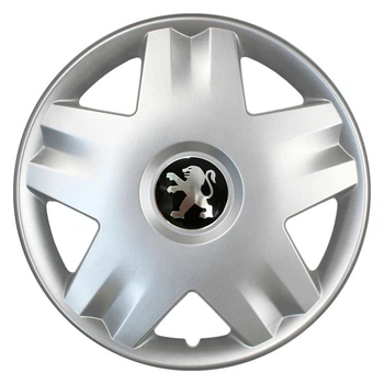 Автомобильные колпаки SKS 213 R14 4 шт Серебристые (с логотипом Peugeot)