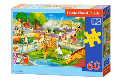 Пазлы Castorland Зоопарк, 60 элементов, 32x23 см, B-066155