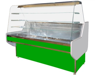 Холодильная витрина COLD eco для кондитерских изделий Premium Kondi 1 м зеленая