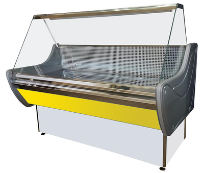 Холодильная витрина COLD eco Optima Medium Cold 1 м желтая