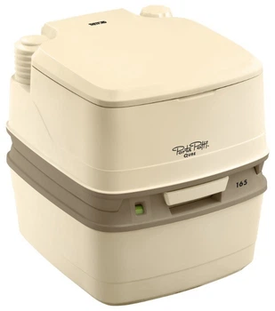 Биотуалет Thetford Porta Potti 165 Luxe бежевый, портативный с индикатором