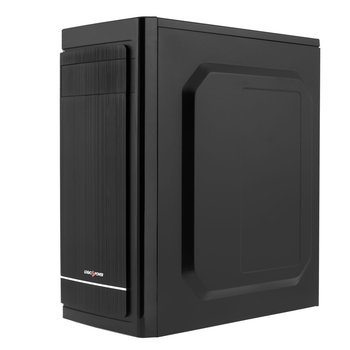Корпус Logicpower LP 2006-400W 8см, 2хUSB2.0, Black