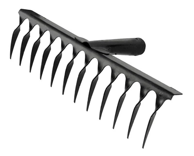 Грабли металлические крученые 12 зуб 350*90 мм MASTER TOOL 14-6206