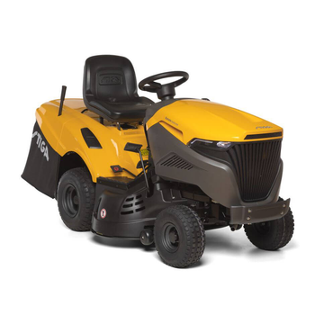 Трактор садовый бензиновый STIGA Honda GCV 530, 9.7 кВт, шир кош 102 см, выс кош 25-80 мм,трав 290 л