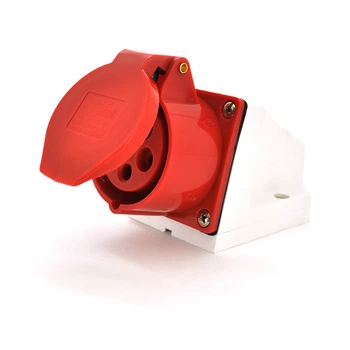 Кабельна Розетка накладна SF-115, 5 контактів, 3Р+N+E, 16А, 380V, IP44 Voltronic