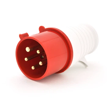 Вилка кабельна SF-025, 5 контактів, 3Р+N+E, 32А, 380V, IP44 Voltronic