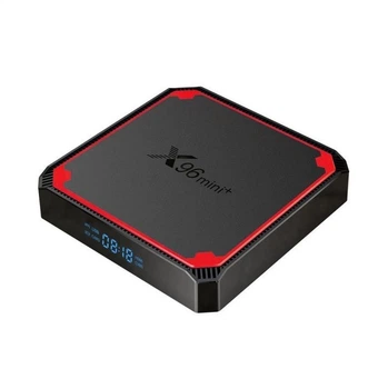 Смарт приставка X96 mini PLUS 2/16 GB 4K Amlogic S905W4 Android 9.0 WiFi 2.4