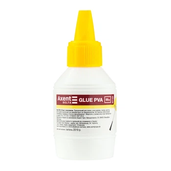 Клей ПВА Axent Standard 50 мл с кисточкой (D7127)