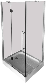 Душова кабіна DIAMOND PREMIUM DP003 + акриловий піддон 15 см Т66