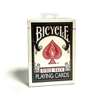 Карты для игры в покер The United States Playing Card Company Bicycle Rider Back Чёрные (21776)