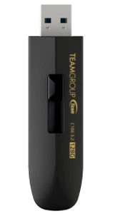 USB накопитель Team 128GB USB 3.0 C186 Black (TC1863128GB01)