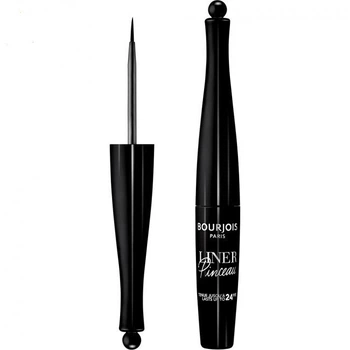 Рідка підводка для очей Bourjois Pinceau Liner 16H WTP з пензликом водостійка 01 (Noir Beaux-Arts)