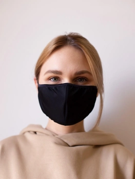 Многоразовая маска для защиты дыхательных путей Lola Bra Черная