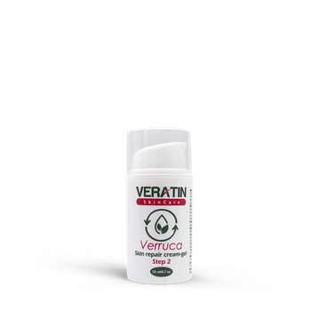 Крем-гель для відновлення шкіри Verruca 20 мл флакон загоєння бородавок папілом опіків масло таману мануки