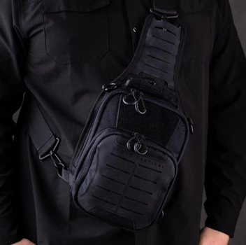 Тактическая сумка-кобура для скрытого ношения Scout Tactical EDC «Tac-box» black