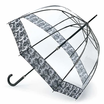 Жіноча парасолька Fulton Birdcage-2 Luxe L866 Photo Rose (Троянди)