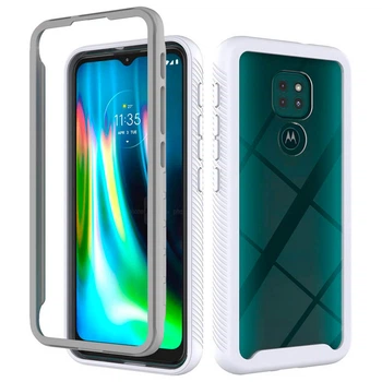 Протиударний чохол для Motorola E7 Plus White / Transparent