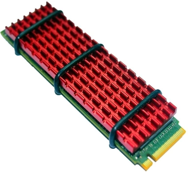 Радиатор для SSD Gelid SubZero M.2 SSD 70x20х3 мм Red (HS-M2-SSD-10-A-4)