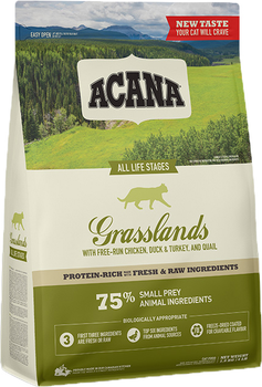 Корм для кошек всех пород ACANA Grasslands Cat